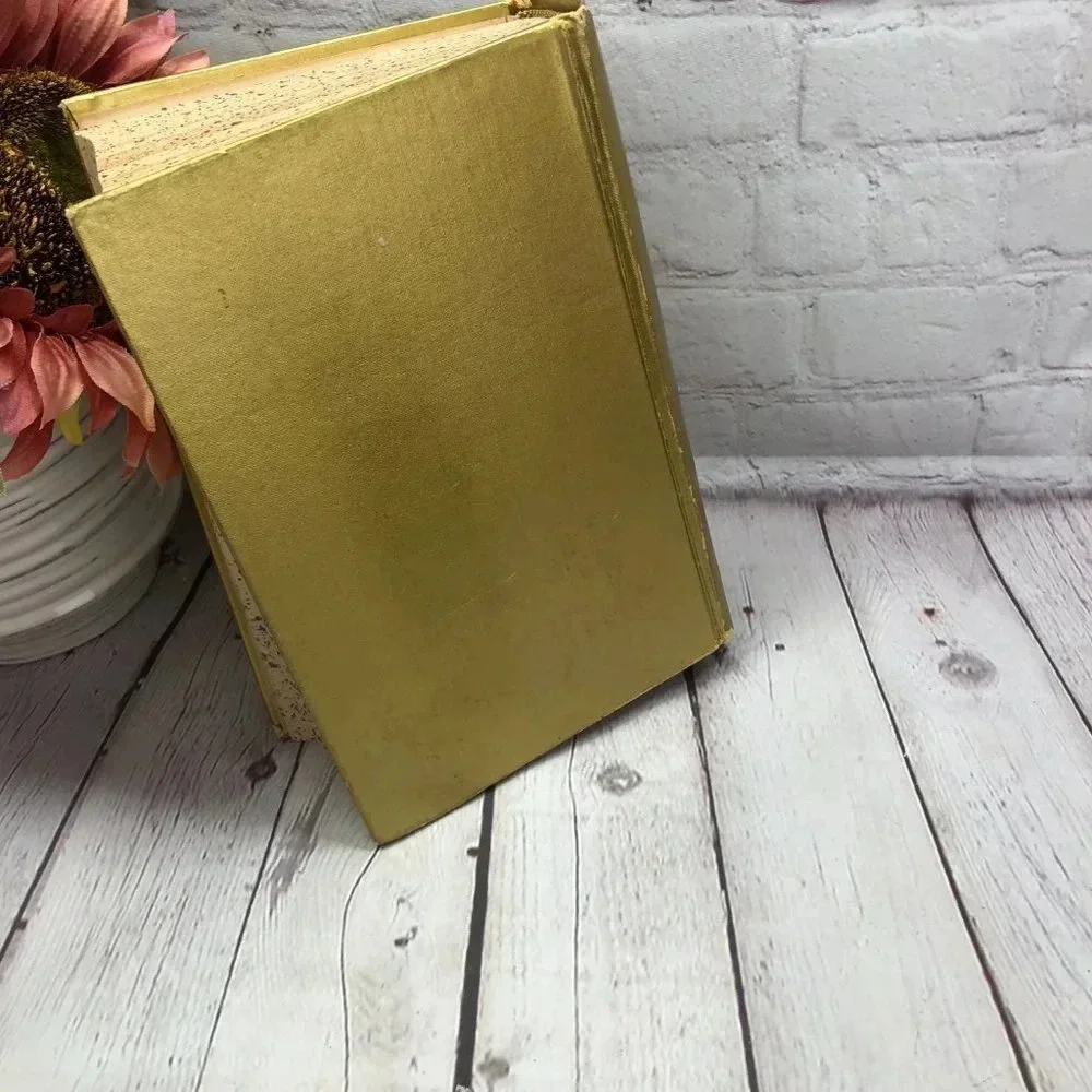 Vintage 1950 GOLD cookbook
